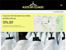 Tablet Screenshot of neaterdrycleaners-didcot.co.uk